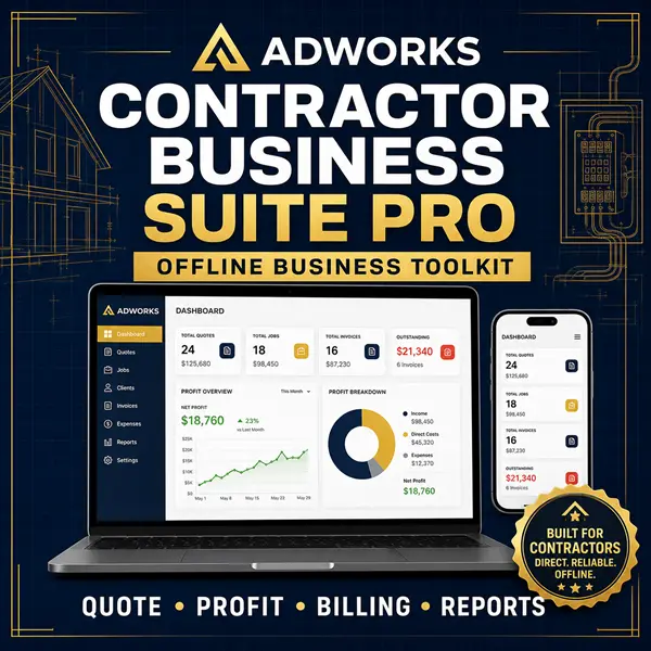 ADWORKS Contractor Business Suite Pro